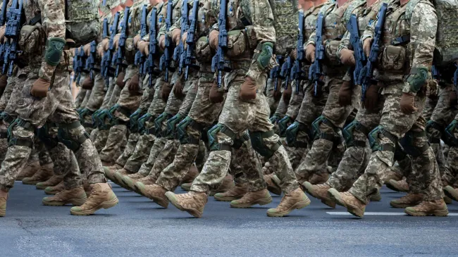 troops